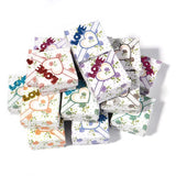 42x42mm Love Heart Flower Square Ring Box for Jewelry Display