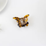 Small Butterfly Claw Clip Hair Accessories Temperament Half Shark Clip