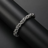 8MM Stainless Steel Chain Link Bracelet for Men