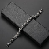 8MM Stainless Steel Chain Link Bracelet for Men