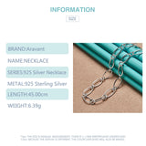 925 Silver Necklace Chain Women's Jewelry
