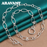 925 Silver Necklace Chain Women's Jewelry