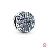 925 Silver Pendant Beads for Bracelet Positioning Clip