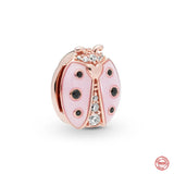 925 Silver Pendant Beads for Bracelet Positioning Clip