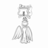 925 Silver Prince Christ Palm Nurse Pendant Dangle Beads for Charms Bracelet