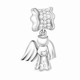 925 Silver Prince Christ Palm Nurse Pendant Dangle Beads for Charms Bracelet