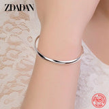 925 Silver Adjustable Bracelet&Bangle for Women Wedding Charm Jewelry