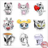 925 Sterling Silver Charm Pendants for Bracelet DIY