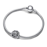 925 Silver Snowflake Charm for Bracelet - DIY Jewelry Gift