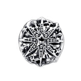 925 Silver Snowflake Charm for Bracelet - DIY Jewelry Gift