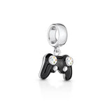 925 Silver Family Pet Gym Hair Dryer Charm