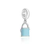 925 Silver Family Pet Gym Hair Dryer Charm