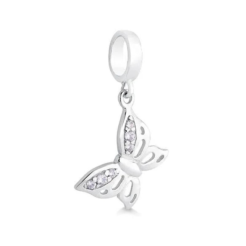 925 Silver Charm Secret Garden Pendant Bead for Bracelet DIY Jewelry
