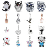925 Sterling Silver DIY Women Jewelry Making Fit Charms Bracelet