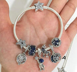 925 Silver Hero & Cat Charms Halloween Style DIY Jewelry