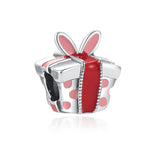 925 Silver Enamel Universe Moon Star Bead Charms Bracelet Jewelry