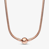 925 Silver Autumn pan beads Chain Bracelet Safety buckle Pendant Earring