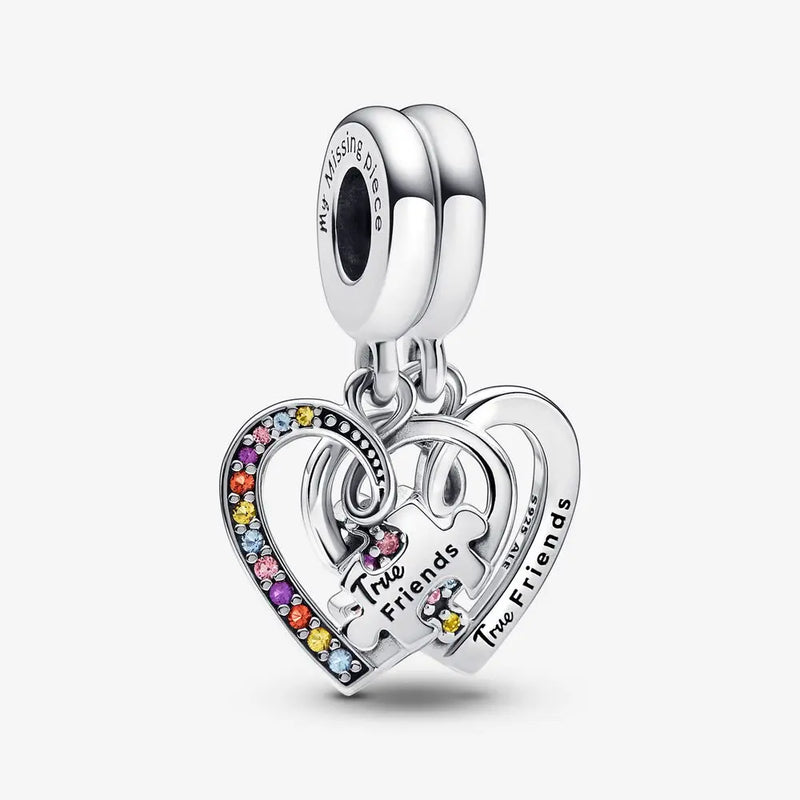 925 Silver Autumn Pan Beads Bracelet