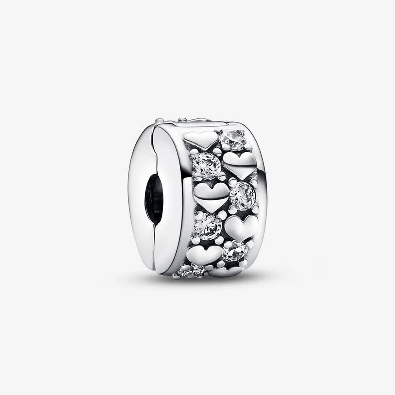 925 Silver Autumn Pan Beads Bracelet with Safety Buckle