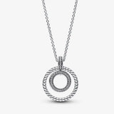 925 Silver Autumn pan beads Chain Bracelet Safety buckle Pendant Earring