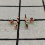925 Silver Tianhe Green Stone Earrings High-Quality Jewelry