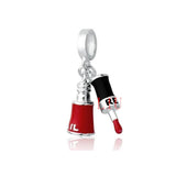 925 Silver Hot Air Balloon Boxing Pendant Charm for Bracelet DIY Jewelry