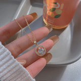 925 Sterling Silver Lovely Bear Necklace for Women