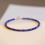 Adjustable Lapis Lazuli Beads Bracelets For Women