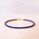 Adjustable Lapis Lazuli Beads Bracelets For Women