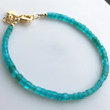 Amazonite Bead Stone Bracelet Bohemian Charm Jewelry for Women