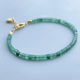 Amazonite Bead Stone Bracelet Bohemian Charm Jewelry for Women