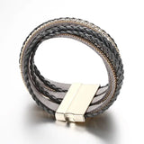Arrival Bracelet PU Leather Rhinestones Bangle