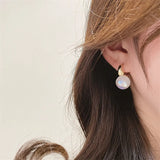 Women's Pearl Water Drop Earrings
