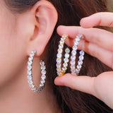 Arrival Round Earrings Women Anniversary Gift Jewelry