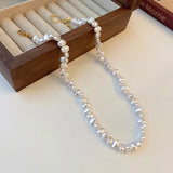 Pearl Retro Necklace Clavicle Chain Women's Jewelry