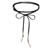 Sweet Love Crystal Pendant Necklace Velvet Choker
