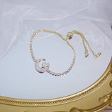 Zircon Moon Star Bracelet Micro Inlaid Zirconia Pulseras Bangles