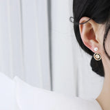 Zircon Cz Stud Earrings Wedding Jewelry Pendant Gift