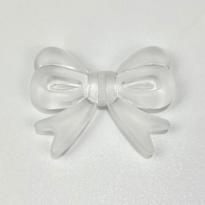 Acrylic Matte Mist Bowknot Fork Junction Beaded Necklace DIY Materials