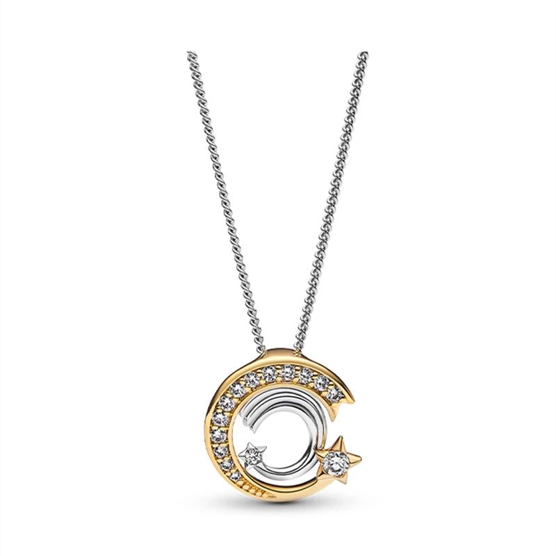 925 Silver Shooting Star Necklace For Women
