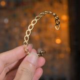 Bangle Hollow Adjustable Bracelet Stainless Steel Multiple Designs