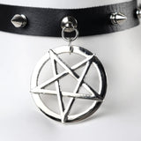 Punk Gothic Style Neck Collar Rivet Woman Necklace