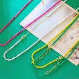 Bohemian Drop Oil Sweater Chain Necklace Jewelry Gift