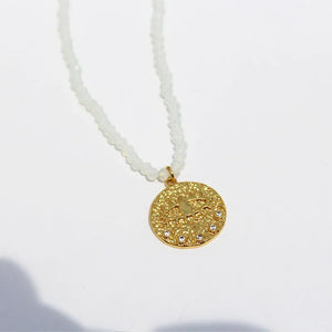 Bohemian Crystal Beaded Pendant Necklace Retro Gift