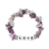 Bohemian Love Bracelet Acrylic Stone Bangles