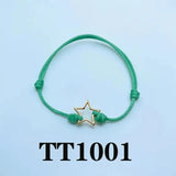 Adjustable Solid Band Bracelet - Multi-Color - Jewelry Gift