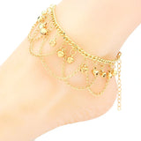 Summer Joker Ankle Chains Tassels