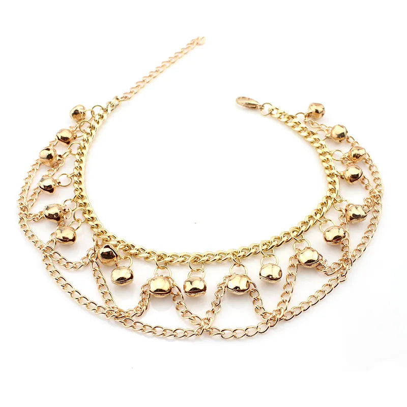 Summer Joker Ankle Chains Tassels