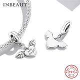 Silver Charm Pendant for DIY Jewelry Fit Bracelets Bangle