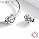 Silver Charm Pendant for DIY Jewelry Fit Bracelets Bangle